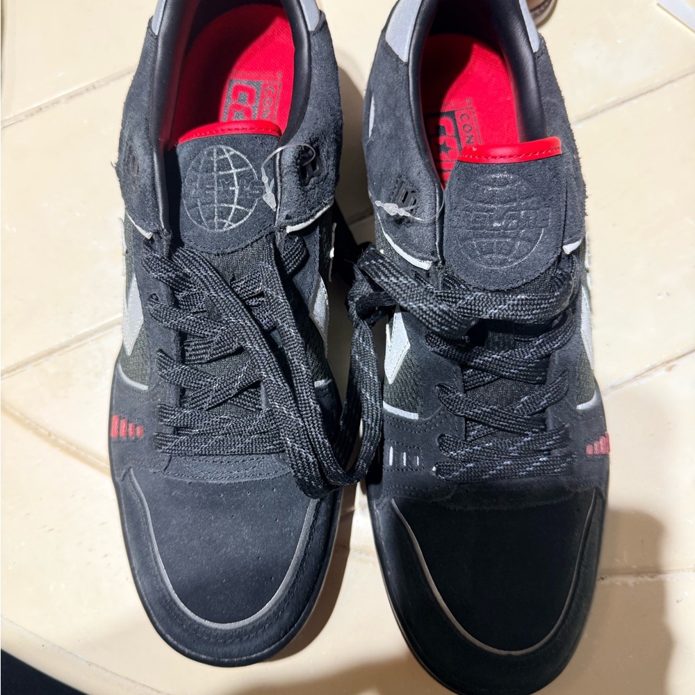 Converse Black and Red Men's Shoes